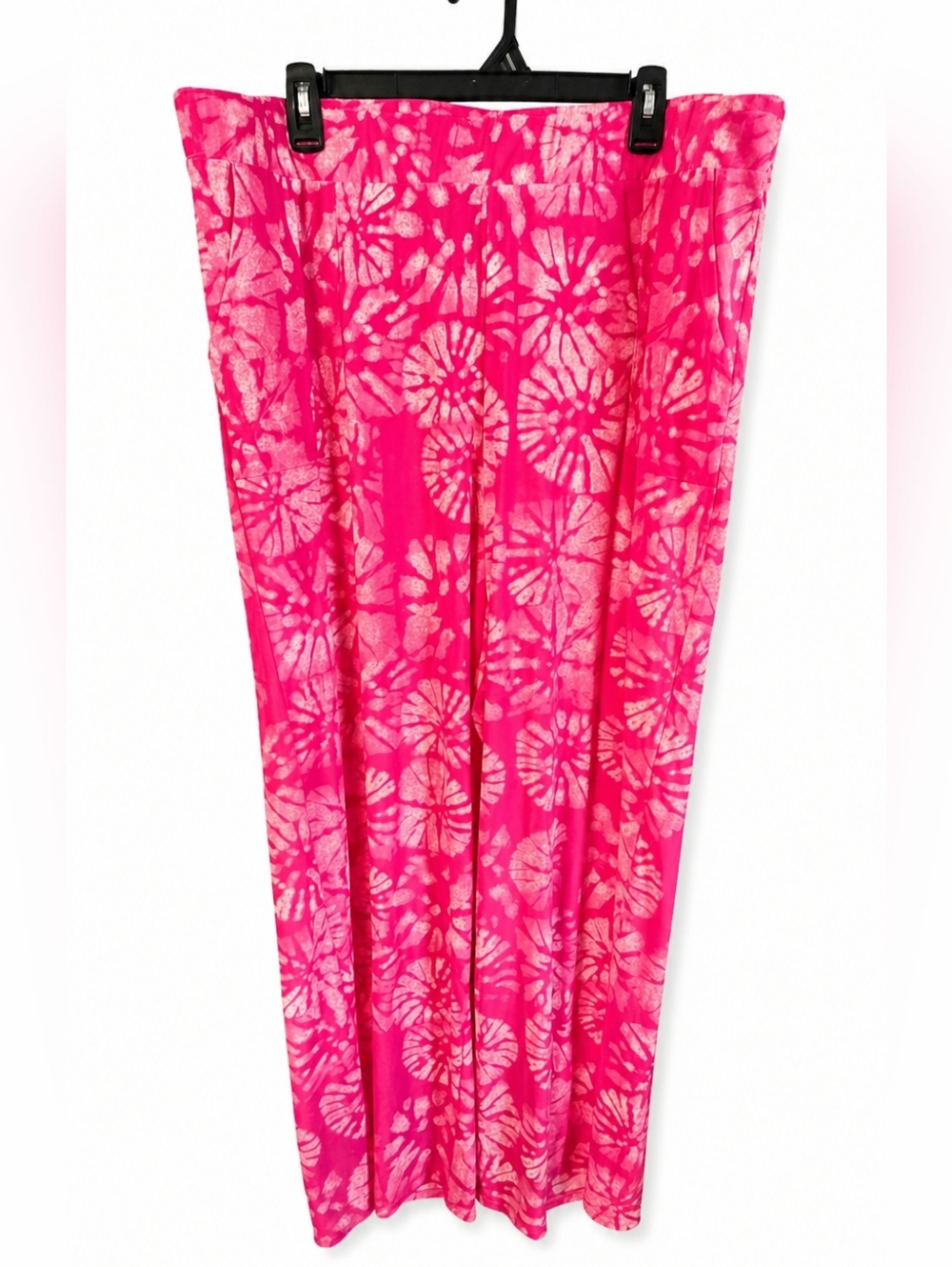 Beach To Street Bright Pink Swim Coverup Pants